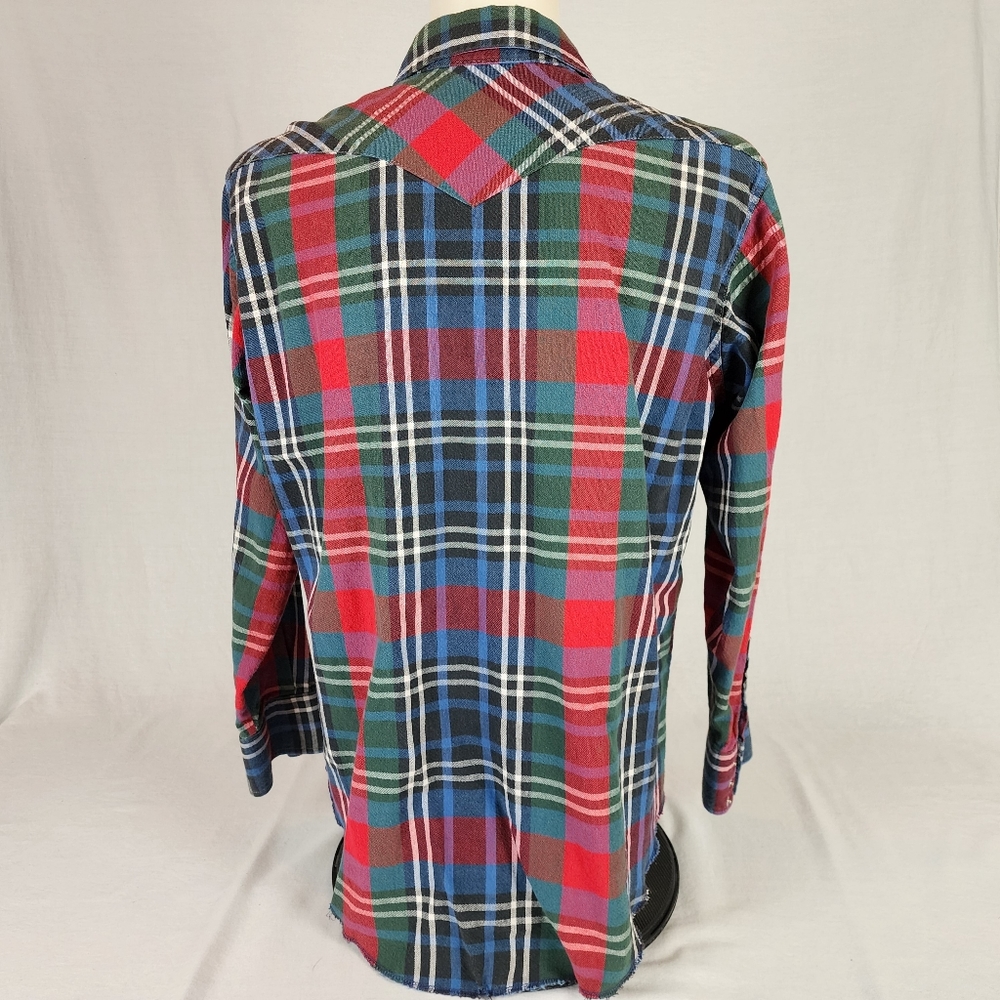 Wrangler Flanel Western Men's Shirt - Picture 3 of 8